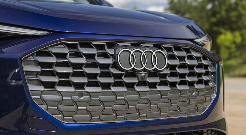 La parrilla es ahora más estilizada y elegante. Foto: Audi