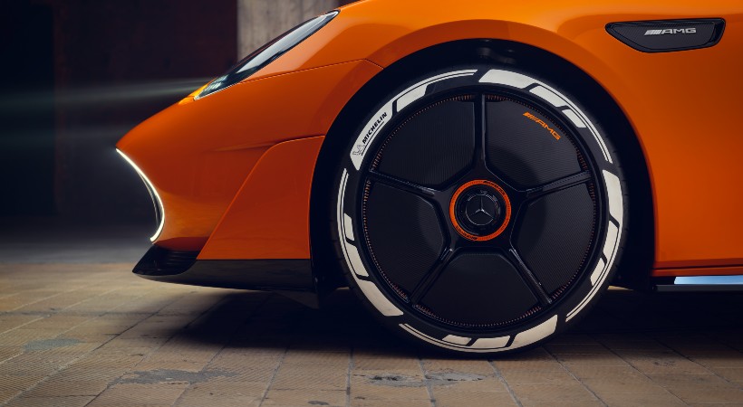 Este sobresaliente coeficiente se debe a las cubiertas aerodinámicas en las ruedas. Foto: Mercedes-AMG