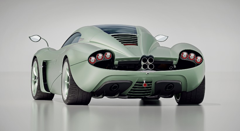 A diferencia de las versiones anteriores del Huayra y el Codalunga coupé, esta variante Speedster ofrece dos opciones de transmisión. Foto: Pagani