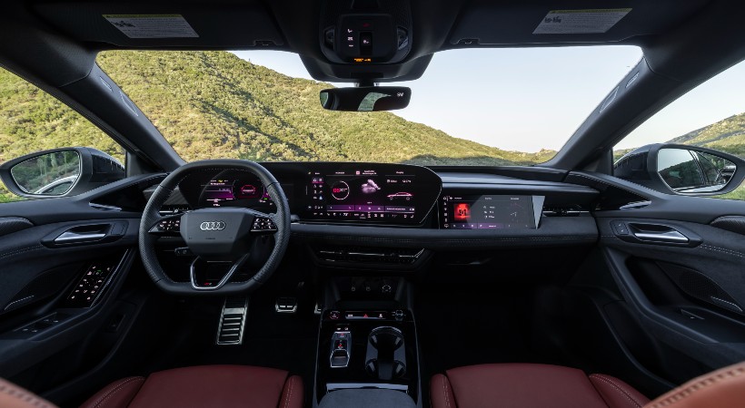 Deportividad total a bordo. Foto: Audi