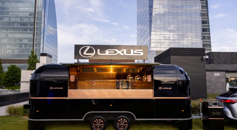 Luejo y comida deliciosa en este nuevo concepto. Foto: Lexus