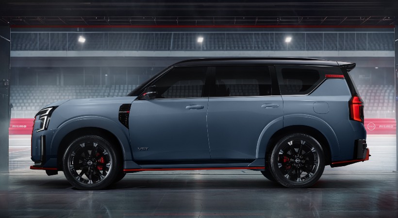 Además de su motor más enérgico, el Patrol Nismo añade una luz antiniebla en homenaje al modelo anterior. Foto: Nissan