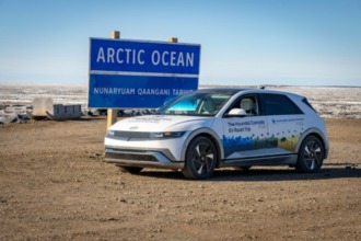 Hyundai Ioniq 5 conquista el Ártico: 12,000 millas eléctricas por Canadá