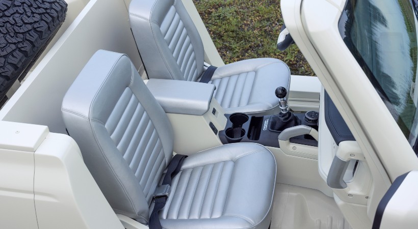 Los interiores fueron modificados. Foto: Ford