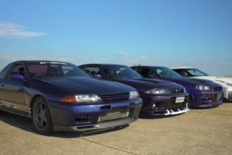 Ultimate GT-R Drag Race: Una increíble competencia entre todas las generaciones del deportivo japonés