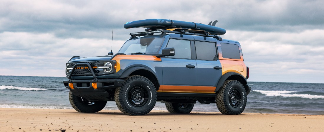 Ford Bronco Silver Lake Dunes