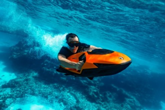 Seabob SE63 Lamborghini: Un vehículo para desafiar las olas con mucho estilo