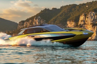 Tecnomar for Lamborghini 101FT: 7,600 hp para viajar por el océano ¡A toda velocidad!