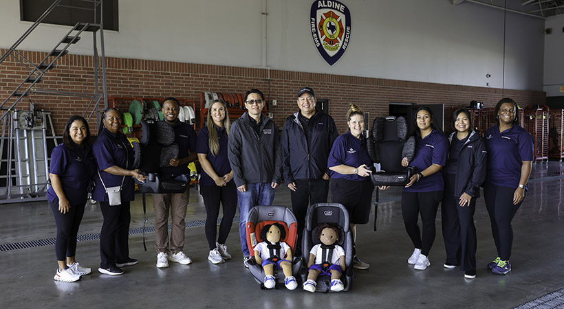 Hyundai en pro de la seguridad infantil a bordo del auto. Foto: Hyundai