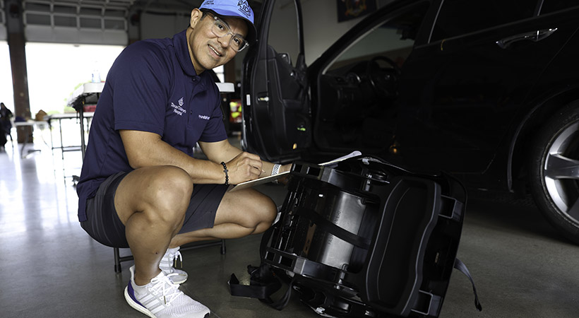 Uno de los  especialistas del Texas Children´s Hospital. Foto: Hyundai