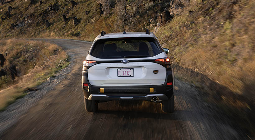Otro aspecto que debemos resaltar es que la suspensión fue revisada para 2026. Foto: Subaru