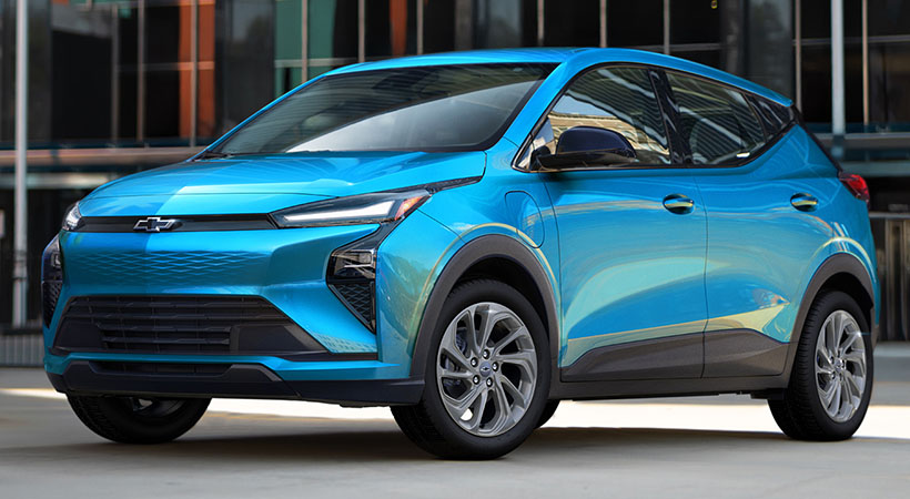 El Bolt regresa renovado para dominar el mercado de los eléctricos. Foto:  Chevrolet