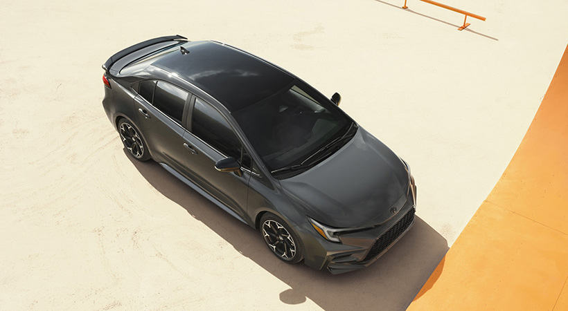 Techo panorámico de serie. Foto: Toyota