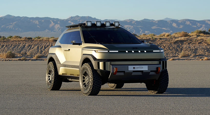 Hyundai afirma que su carrocería está inspirada en paisajes agrestes. Foto: Hyundai