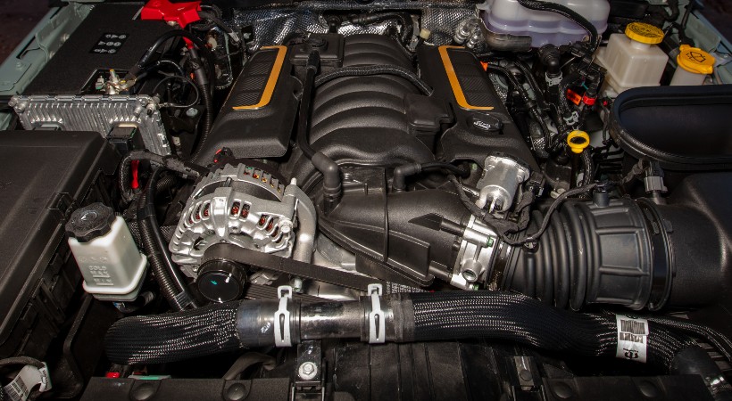 En el corazón del vehículo late un V8 Hemi de 470 caballos. Foto: Jeep