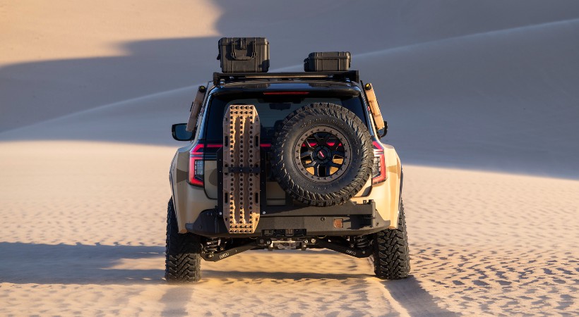 Su exterior exhibe una serie de mejoras que, con suerte, pronto podrían incorporarse al catálogo oficial de accesorios Nissan. Foto: Nissan