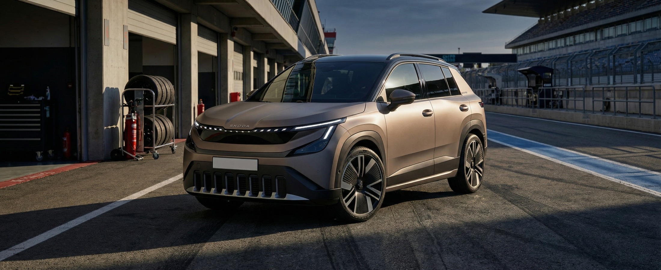 Skoda Epiq concept car electrico compacto 2025