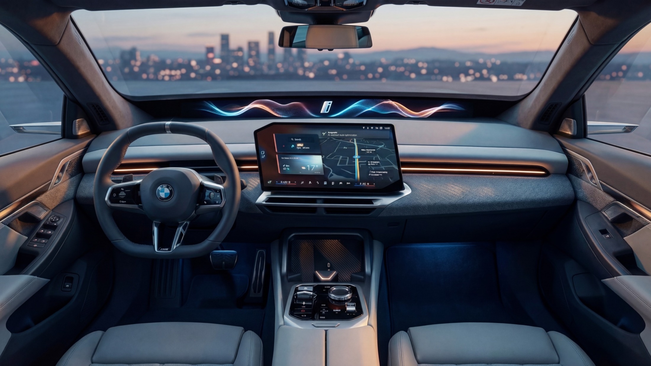 BMW iX3, Mercedes GLC eléctrico, IA vehículos