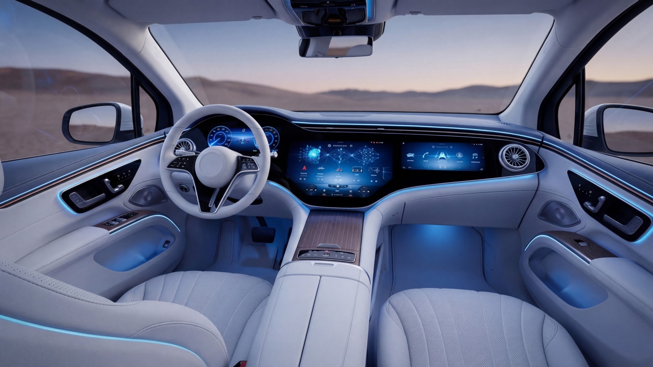 BMW iX3, Mercedes GLC eléctrico, IA vehículos