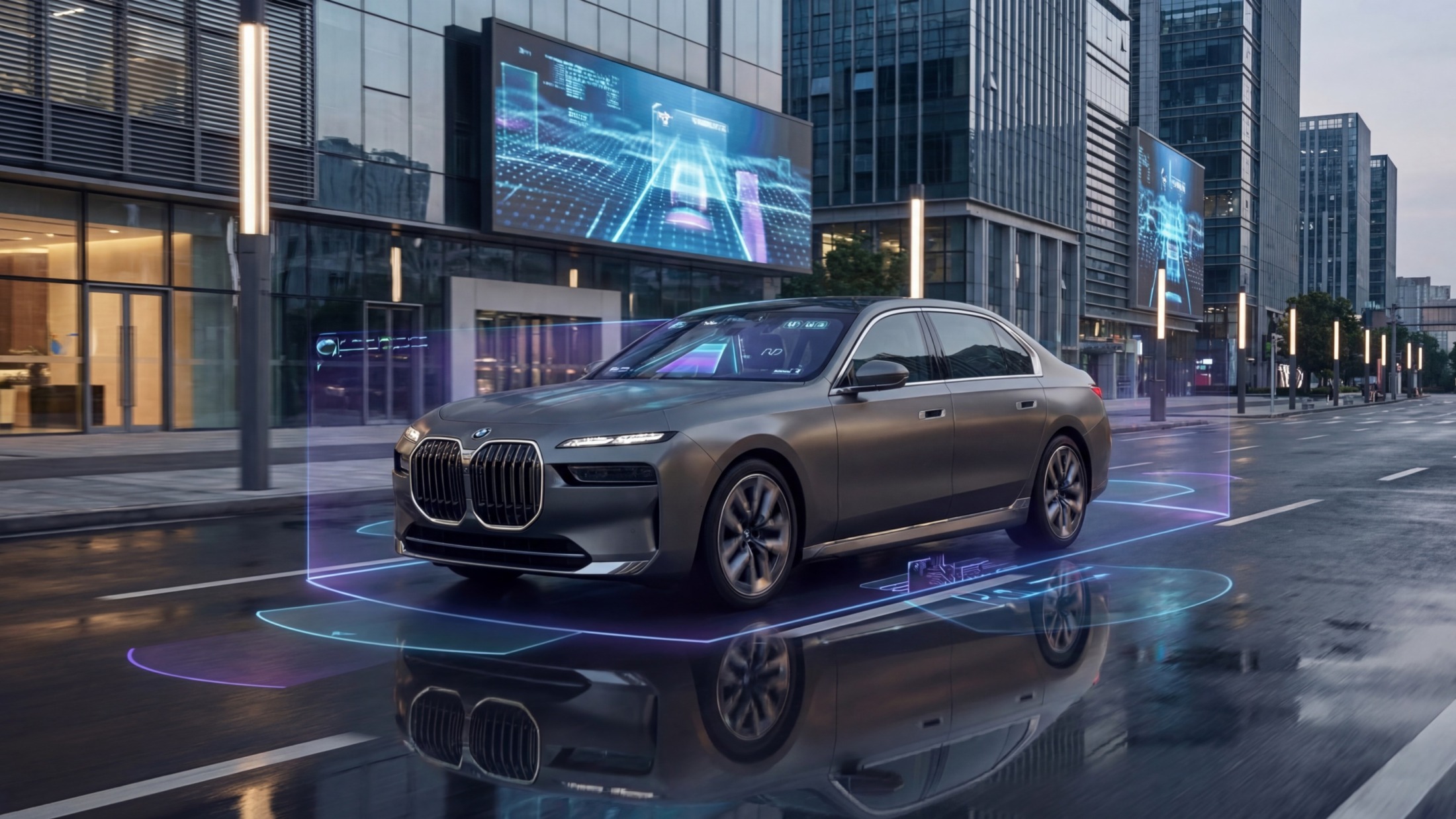 BMW iX3, Mercedes GLC eléctrico, IA vehículos