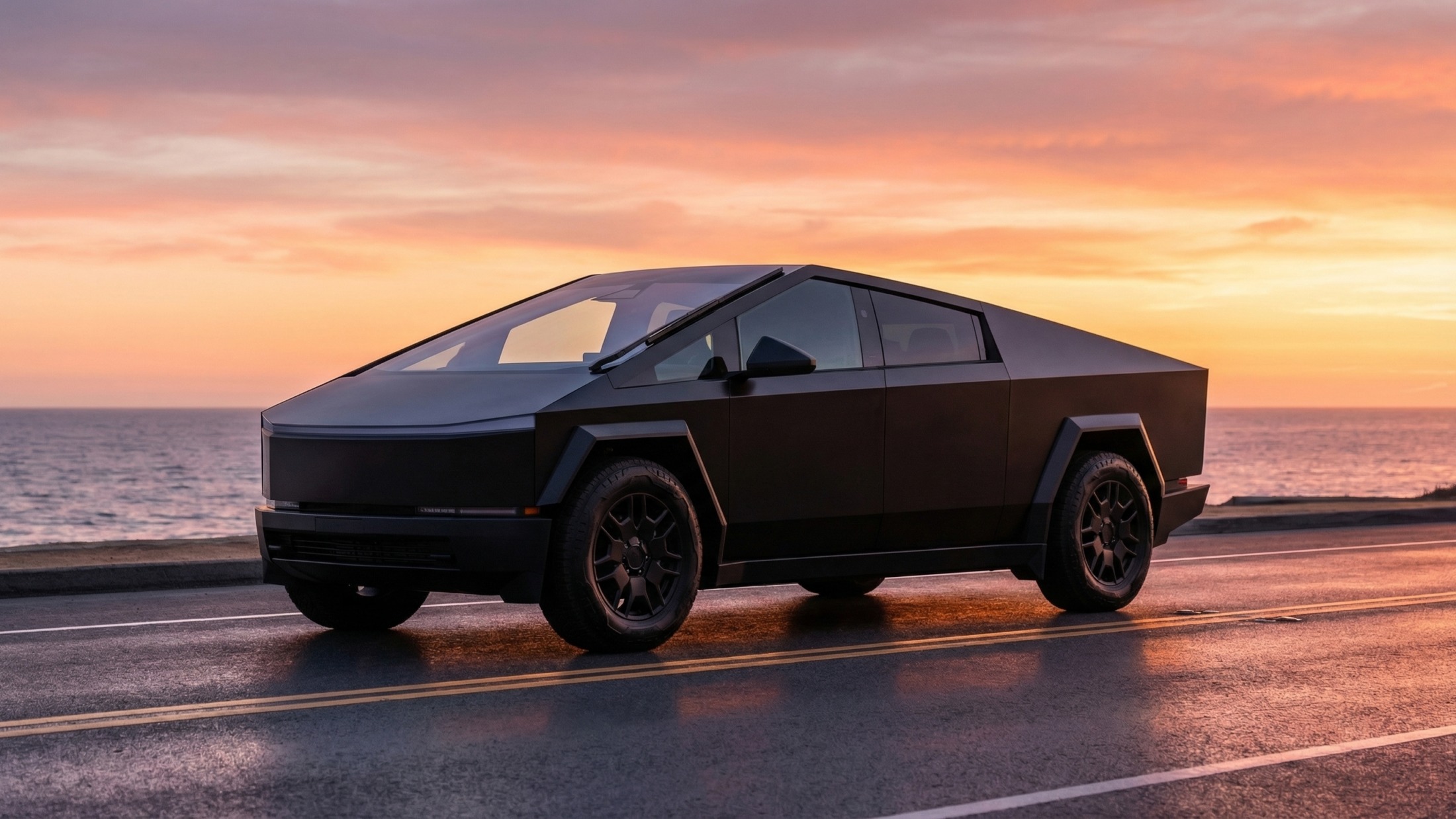 Tesla Cybertruck, conducción autónoma, camioneta eléctrica