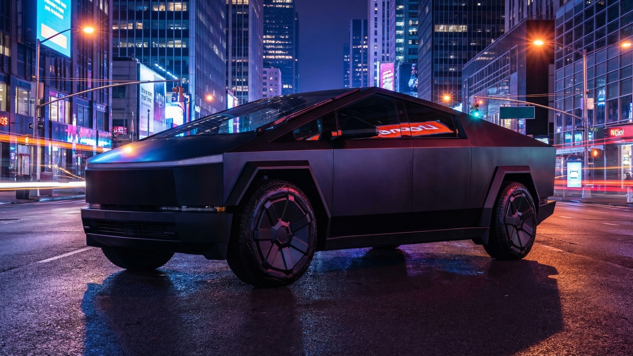 Tesla Cybertruck, conducción autónoma, camioneta eléctrica