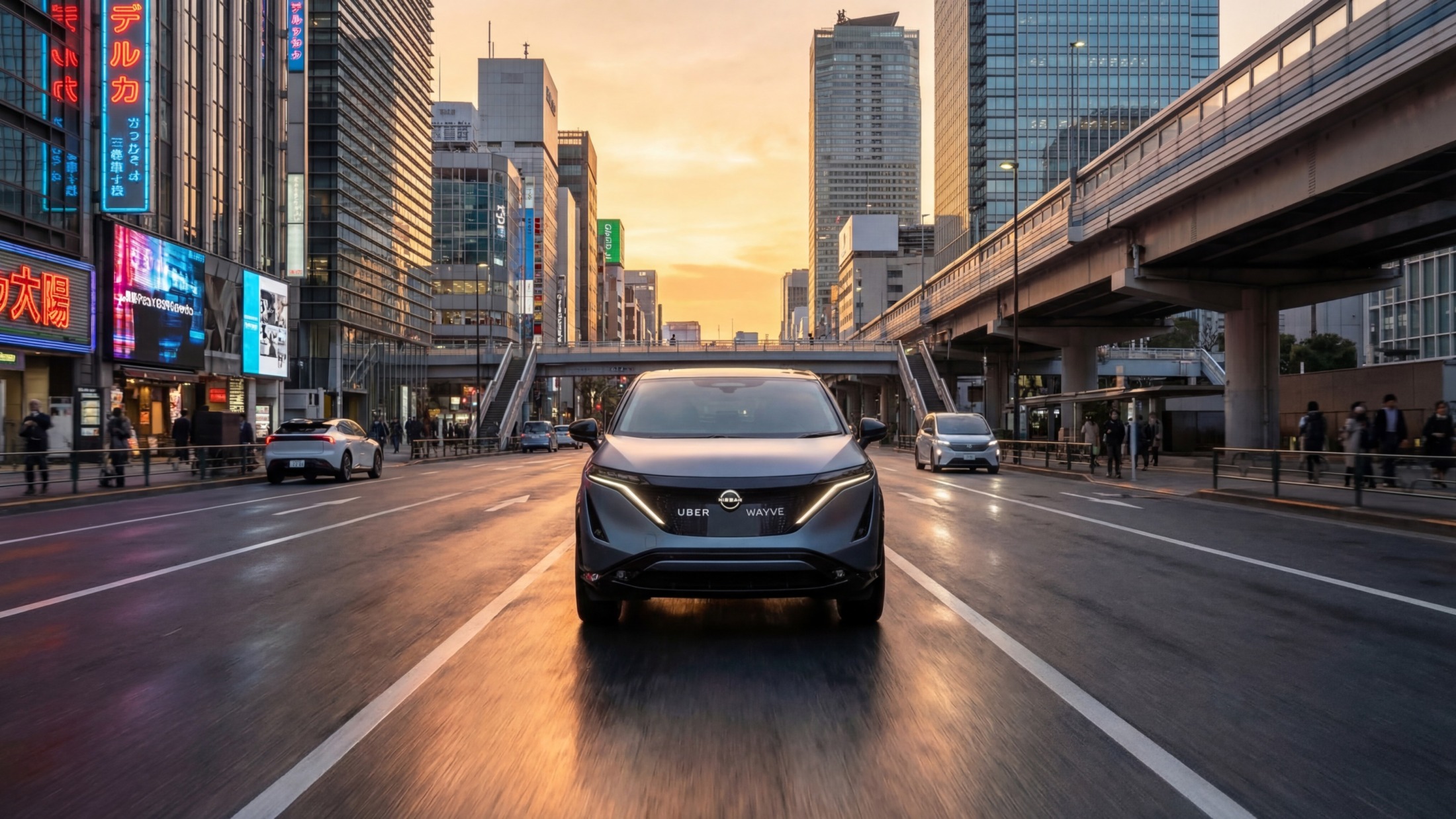 Nissan LEAF robotaxi