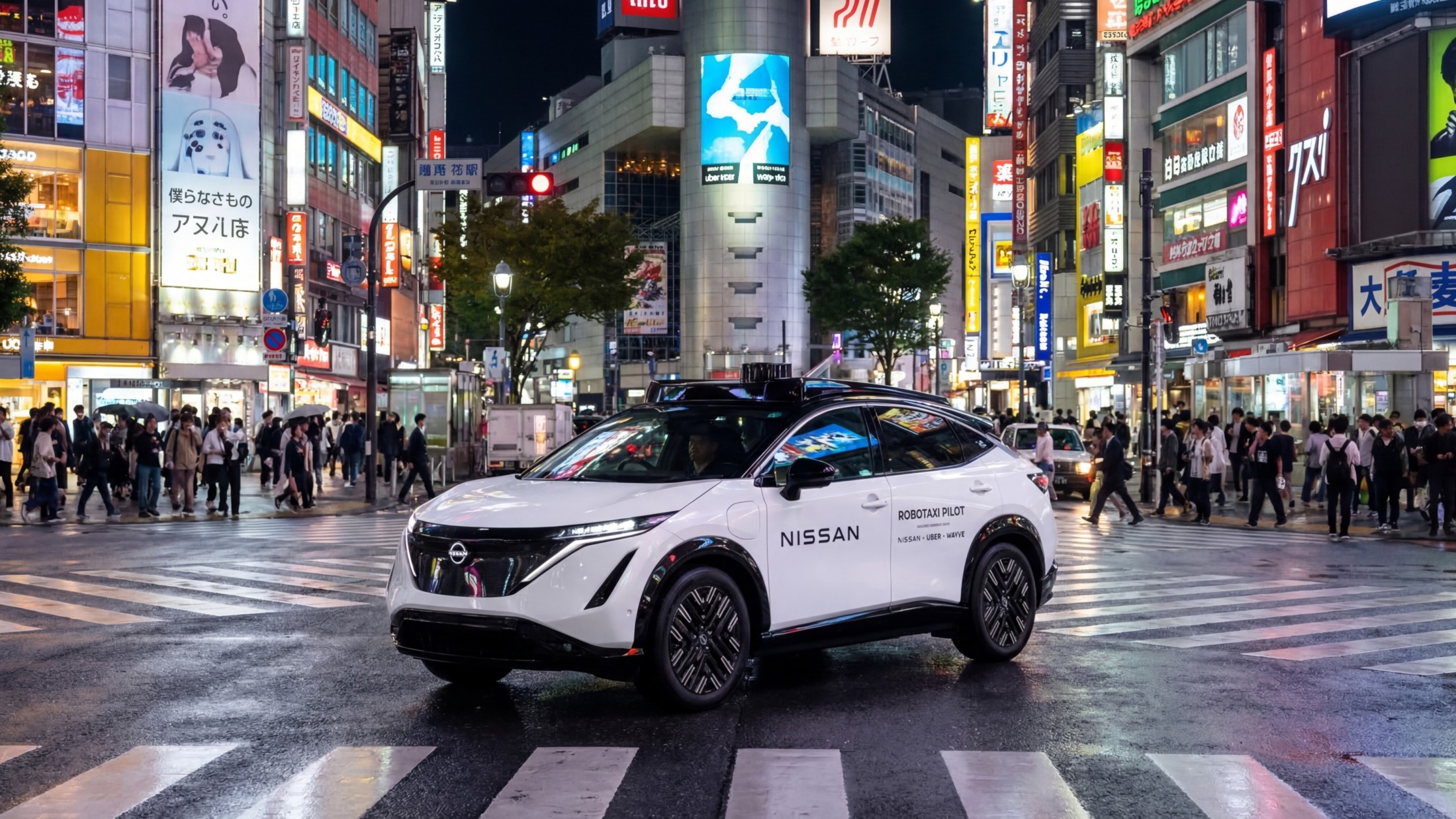 Nissan LEAF robotaxi
