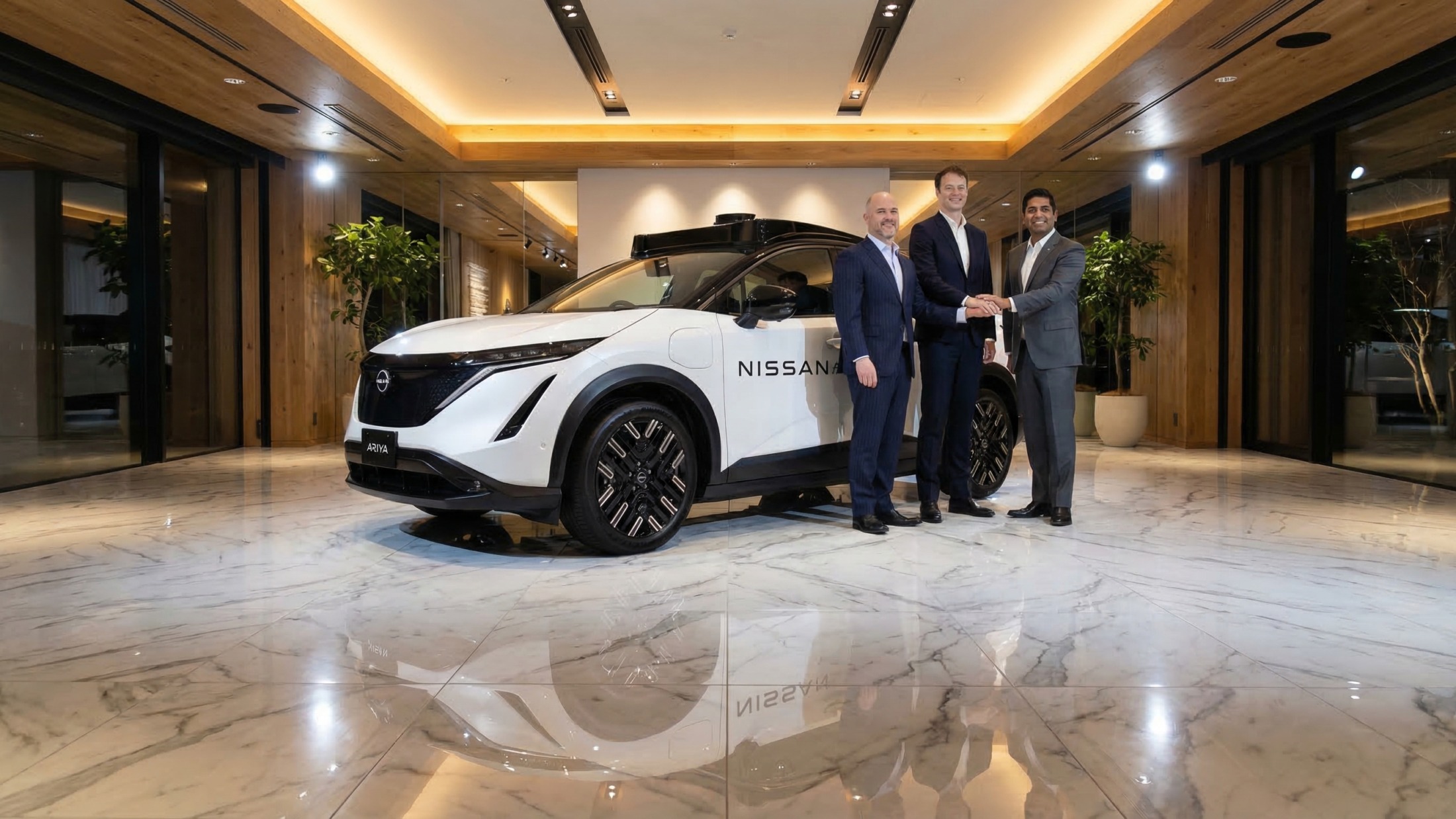 Nissan LEAF robotaxi