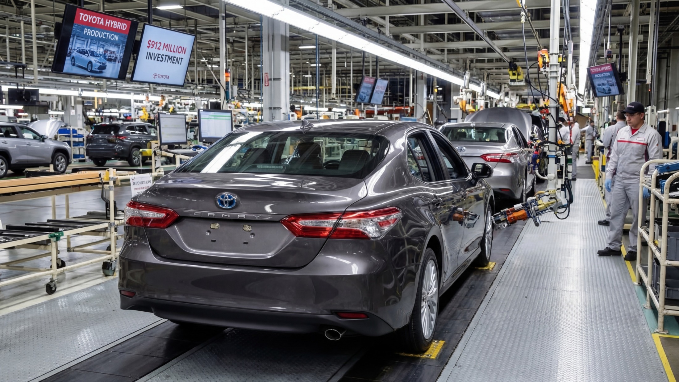 Toyota producción híbrida